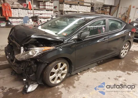 2012 Hyundai Elantra Limited (Ulsan Plant) from USA, damaged, VIN KMHDH4AE4CU360456